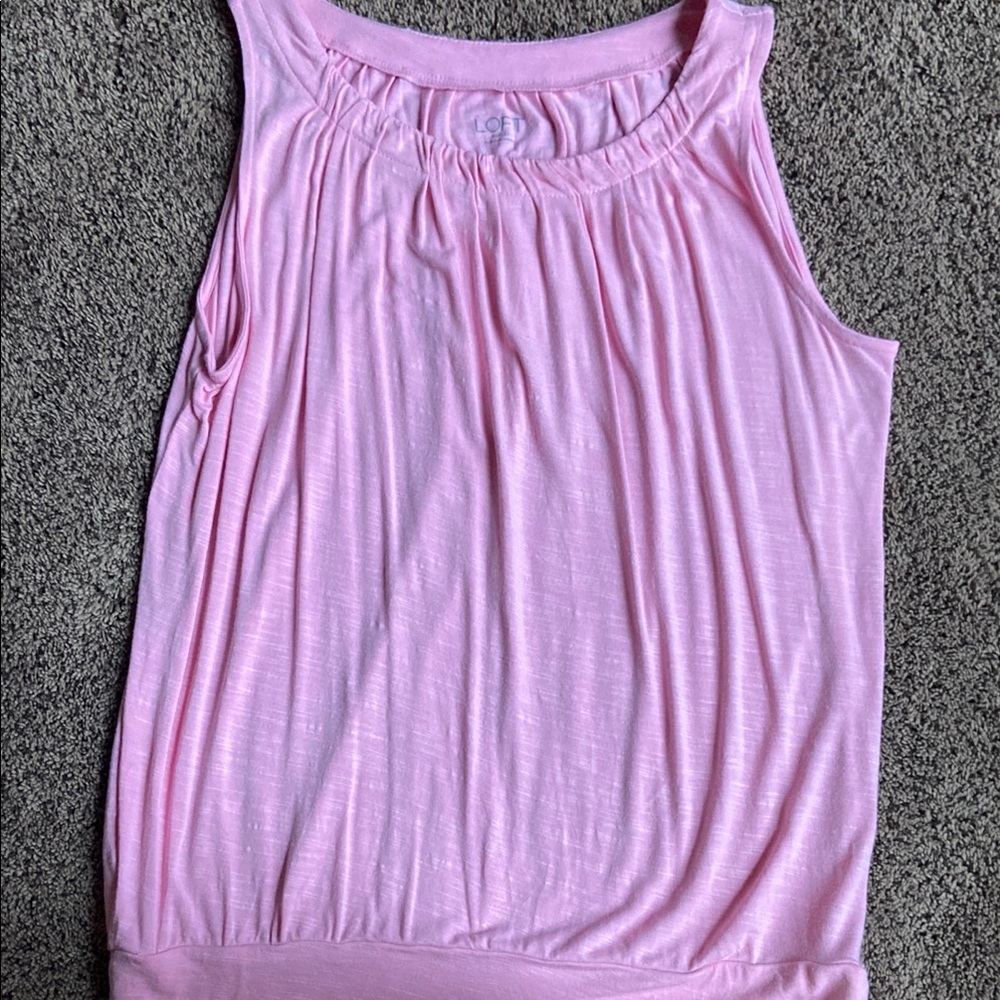 Pink Sleeveless Women's Top